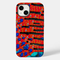 Contemporary Fish Eye Abstract