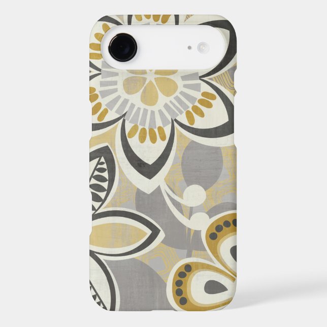 Contemporary Floral Patterns Case-Mate iPhone Case (Back)
