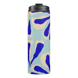 Contemporary Floral: Trendy Seamless Fashion. Thermal Tumbler