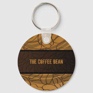 Contemporary, Fun & Colourful Coffee Bean Key Ring