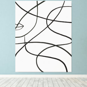 Contemporary Gallery Art  Canvas Print