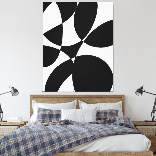 Contemporary Gallery Art  Canvas Print (Insitu(Bedroom))
