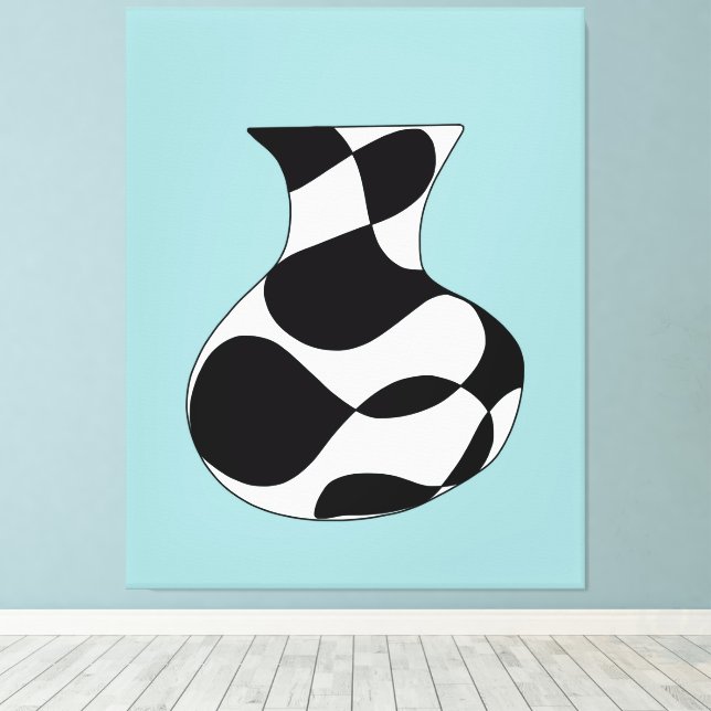 Contemporary Gallery Art  Canvas Print (Insitu(Wood Floor))