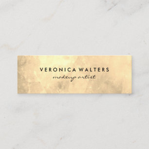 Contemporary Golden Loyalty Card