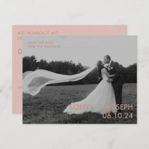 Contemporary Grace Save the Date