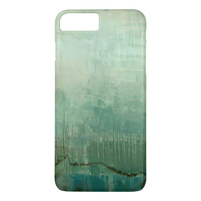Contemporary Green Watercolor Case-Mate iPhone Case (Back)