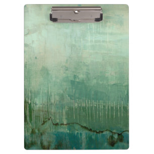 Contemporary Green Watercolor Clipboard