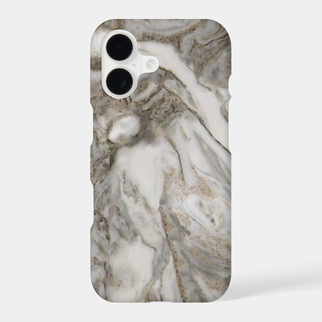 Contemporary Grey Marble Pattern (Back)