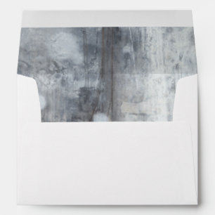 Contemporary Grey Painting Envelopes