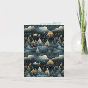 Contemporary Landscape Christmas Card