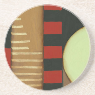 Contemporary Loft Style Panelled Painting Coaster