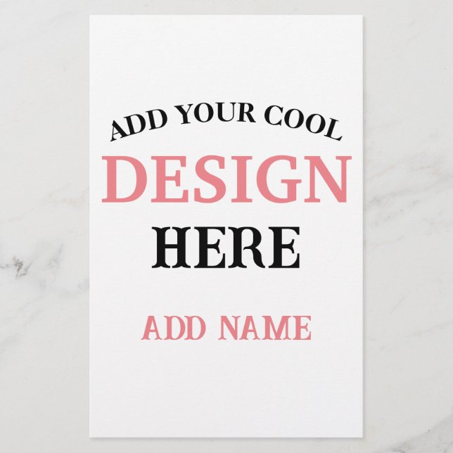 Contemporary, minimalist, simple,& professional stationery (Front)