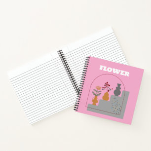Contemporary Modern Boho Notebook