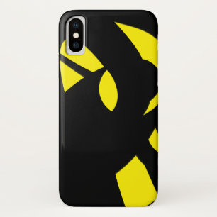 Contemporary Modern Yellow / Black  Case-Mate iPhone Case