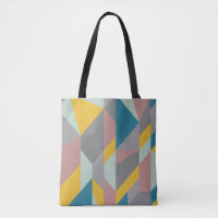 Contemporary Modernist Geometry Art Earthy Colours