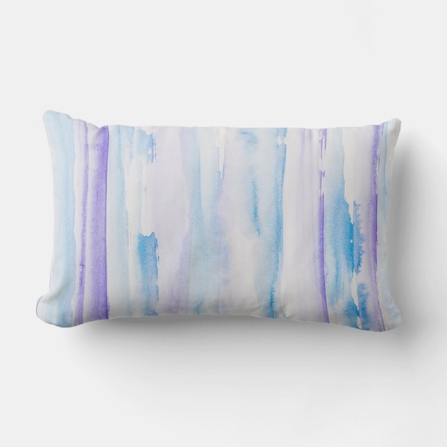 Contemporary Multi-Colour Lumbar Pillow (Front)