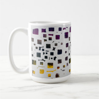 Contemporary Purple Gold Mug