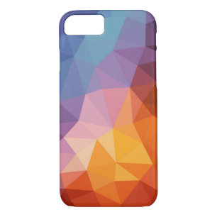 contemporary rainbow triangle pattern Case-Mate iPhone case