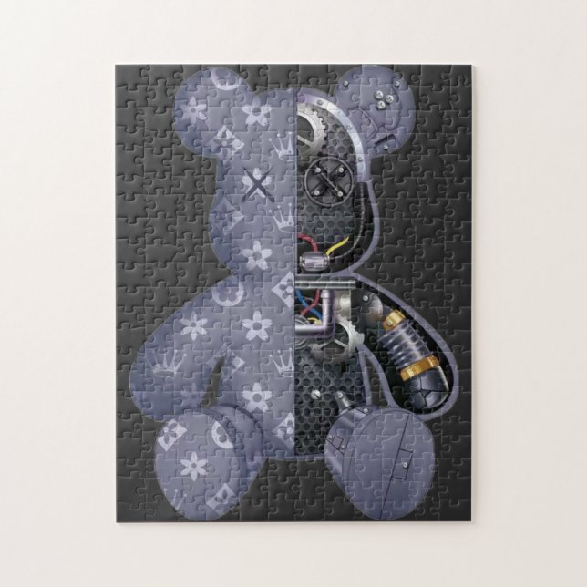 Contemporary Robot Bear Jigsaw Puzzle (Vertical)