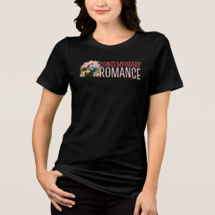Contemporary Romance Genre Lovers Tri-Blend Shirt