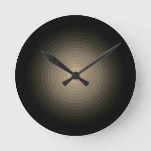 Contemporary  round clock