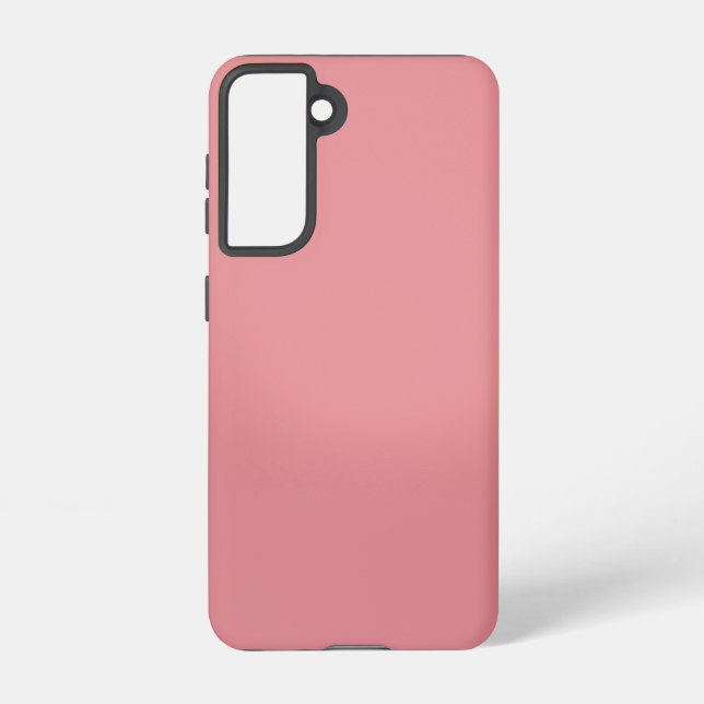 Contemporary Rustic Pink  Samsung Galaxy S21 Case (Back)