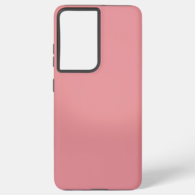 Contemporary Rustic Pink  Samsung Galaxy S21 Ultra Case (Back)