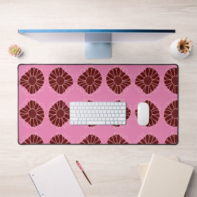 Contemporary Rustic Sunflower  Desk Mat (Office 1)