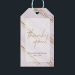 Contemporary Thanks: Modern Bridal Shower Favor Ta Gift Tags<br><div class="desc">Express your gratitude in style with our "Contemporary Thanks" Modern Bridal Shower Favor Tags. These tags are the perfect finishing touch to the favors at your bridal shower, blending modern aesthetics with a heartfelt message of thanks. Each tag is designed with a contemporary flair, reflecting the elegance and joy of...</div>