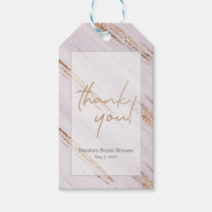 Contemporary Thanks: Modern Bridal Shower Favor Ta Gift Tags