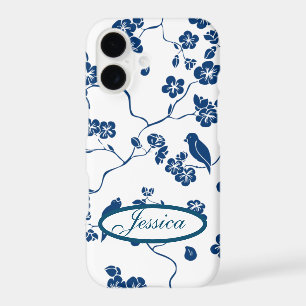 Contemporary Toile Birds & Florals