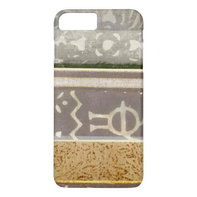Contemporary Tribal Pattern Painting Case-Mate iPhone Case (Back)