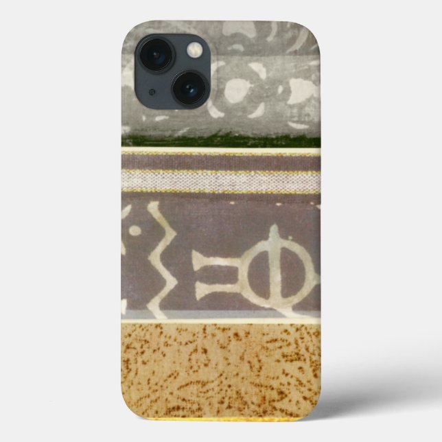 Contemporary Tribal Pattern Painting Case-Mate iPhone Case (Back)