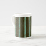 Contemporary Turquoise Air Grate Bone China Mug<br><div class="desc">A contemporary turquoise air grate is the subject of this work by Jennifer Goldberger. Rust stains show on the grate,  giving it a well used feel. A fun print,  order yours today!</div>