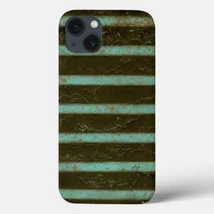 Contemporary Turquoise Air Grate iPhone 13 Case