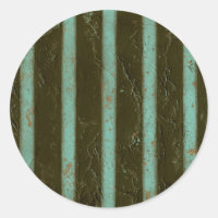 Contemporary Turquoise Air Grate