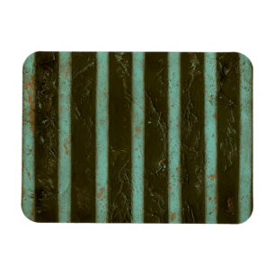 Contemporary Turquoise Air Grate Magnet