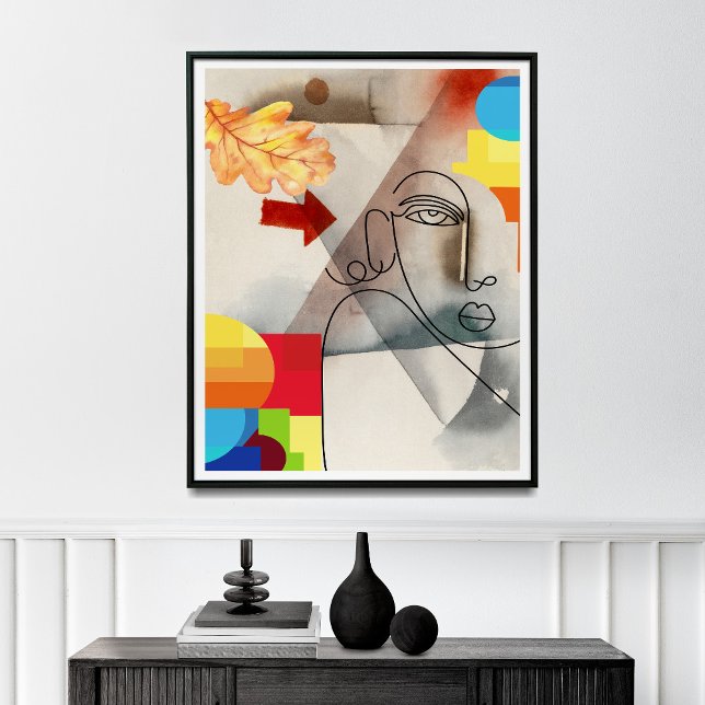 Contemporary Woman Wall Art Decor,  (Creator Uploaded)