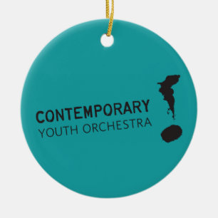Contemporary Youth Orchestra Double Bass Ornament