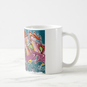 Contempory art coffee mug