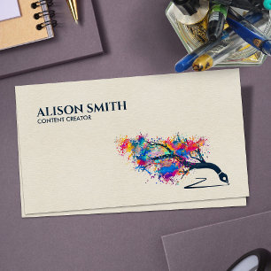 Content Creator - Copywriter - Freelance Writer Business Card
