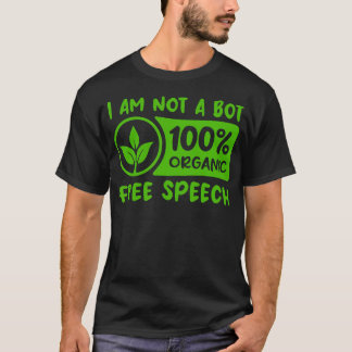 Content Creator Flaawsometalk I Bot 100 Organic T-Shirt