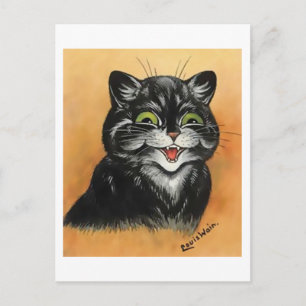 Contented Cat Postcard