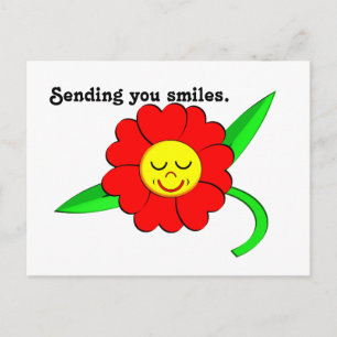 contented postcard