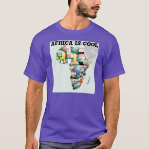 Continent of Africa Beautiful Hello Mama Africa  T-Shirt