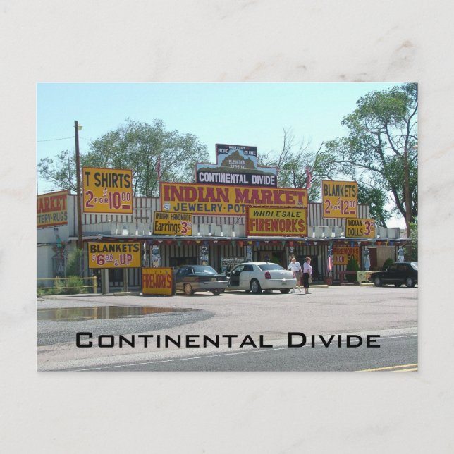 Continental Divide Postcard (Front)