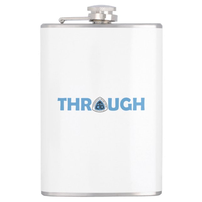 Continental Divide Trail Through Hike Hip Flask (Front)