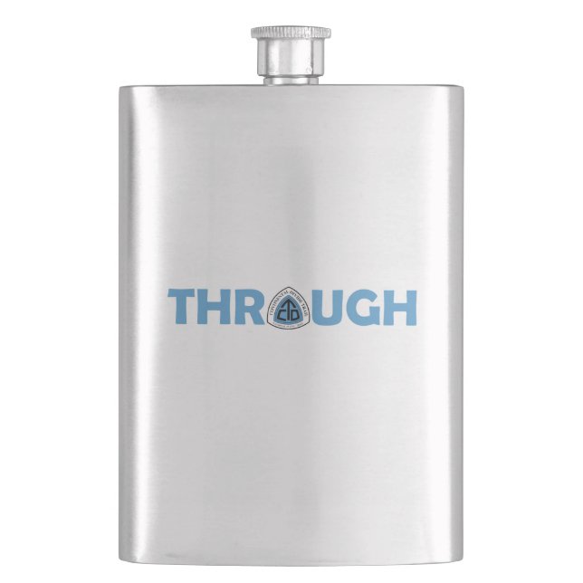 Continental Divide Trail Through Hike Hip Flask (Front)