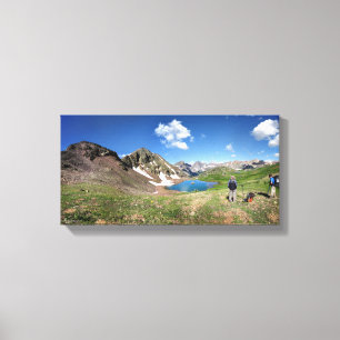 Continental Divide Weminuche Wilderness Colorado 4 Canvas Print