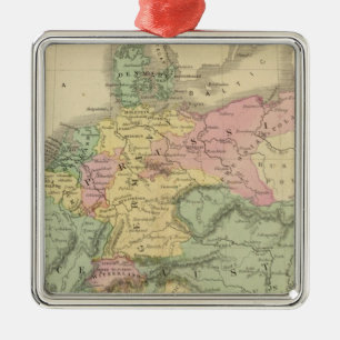 Continental Europe Metal Tree Decoration